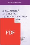 Z zagadnień dydaktyki języka polskiego jako obcego EBOOK PDF