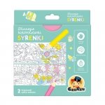 CzuCzu. Dłuuugie kolorowanki. Syrenki 4+