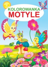 Kolorowanka Motyle 