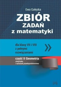 Zbiór zadań z matematyki dla klas 7-8 z pełnymi rozwiązaniami Część 2 