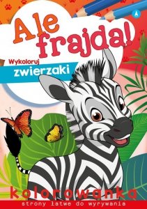 Ale frajda Wykoloruj zwierzaki