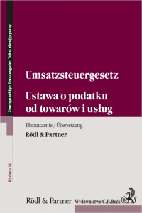 Ustawa o podatku od towarów i usług. Umsatzsteuergesetz