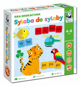 Kapitan Nauka. Gra edukacyjna. Sylaba do sylaby wyd. 2020