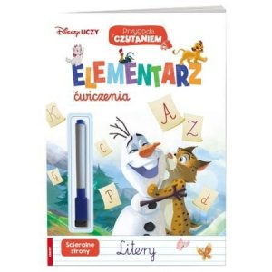 Disney uczy. Elementarz. Ćwiczenia. Litery