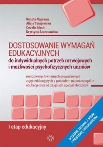 Dostosowanie wymagań edukacyjnych - I etap edukacyjny