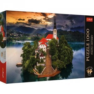 Puzzle Premium Plus Quality 1000 Photo Odyssey Jezioro Bled Słowenia