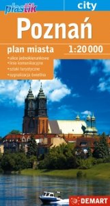 Poznań plan miasta plastik