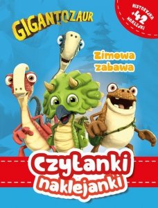 Czytanki naklejanki Zimowa zabawa Gigantozau
