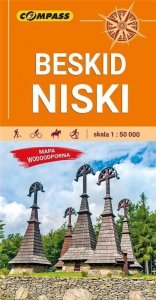 Beskid Niski mapa turystyczna laminowana 1:50 000