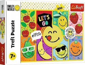 Trefl puzzle 200 Wesoły Smile Smiley with fee