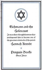 Eichmann and the Holocaust