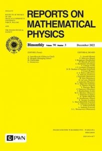 Reports on Mathematical Physics 90/3/2022 Polska