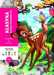 Art therapy Kolorowanka antystresowa Disney Klasyka Rysunki panoramiczne Zagadkowe rysunki