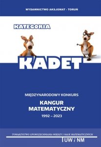 Matematyka z wesołym kangurem kategoria Kadet 2023