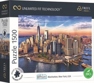 Trefl Puzzle 1500 UFT - Cityscape: Manhattan, New York, USA
