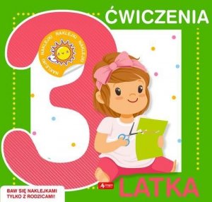 Ćwiczenia 3-latka z naklejkami