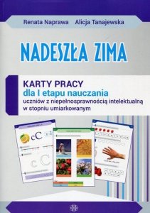 Nadeszła zima Karty pracy dla I etapu nauczania uczniów z niepełnosprawnością intelektualną w stopniu umiarkowanym