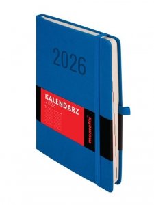 Kalendarz 2026 Memofix A5 DNS niebieski