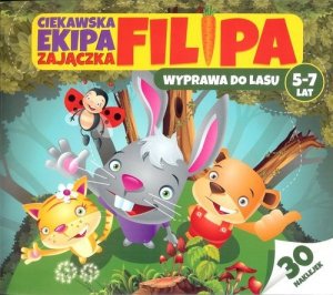 Ciekawska ekipa zajączka Filipa 5-7 lat