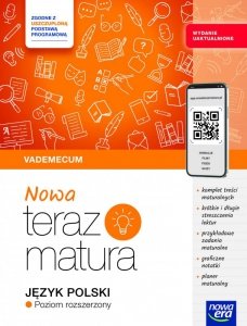 Teraz matura 2025/2026 Język polski Vademecum zakres rozszerzony