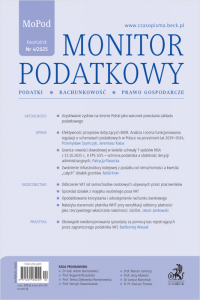 Monitor Podatkowy Nr 4/2025