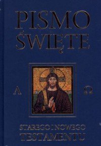 Pismo Święte Starego i Nowego Testamentu AVE granatowe