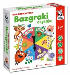 Kapitan Nauka. Bazgraki czytają. Gra edukacyjna