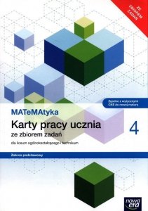 MATeMAtyka 4. Karty pracy. Zakres podstawowy