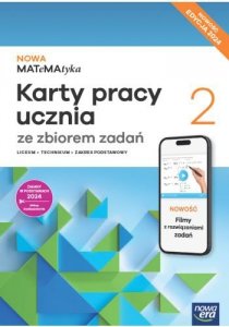 NOWA MATeMAtyka 2. Liceum i technikum. Karty pracy ucznia SMART. Zakres podstawowy. Nowość 2025