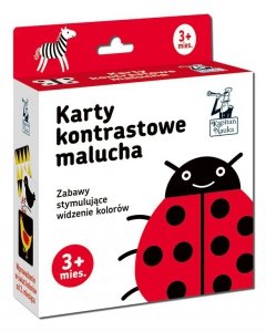 Kapitan Nauka. Karty kontrastowe malucha. 3+ miesięcy