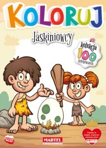 Koloruj. Jaskiniowcy