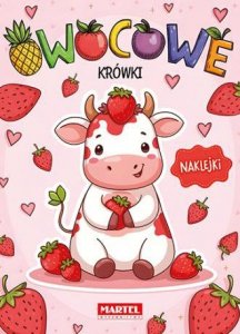 Kolorowanka z naklejkami Owocowe krówki