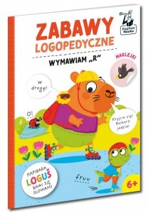 Zabawy logopedyczne. Kapibara Loguś. Wymawiam r. Kapitan Nauka