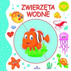 Książka z puzlami - Zwierzęta wodne