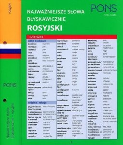 PONS Najważniejsze słowa błyskawicznie Rosyjski