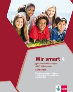 Wir smart 4. Język niemiecki. Szkoła podstawowa. Klasa 7. Smartbuch + kod dostępu