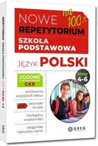 Nowe Repetytorium na 100%. Szkoła Podstawowa. Język polski. Klasy 4-6 2025