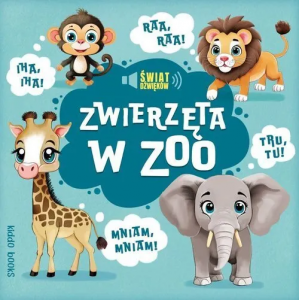 Książeczka katronowa. Zwierzęta w zoo