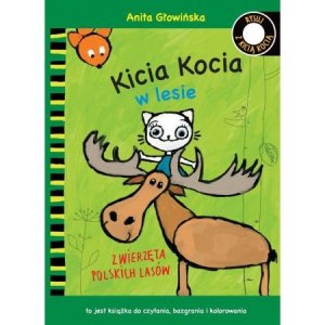 Kicia Kocia w lesie. Kolorowanka. Wydanie 2022