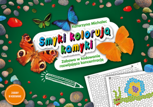 Smyki kolorują kamyki. Zabawa w kodowanie rozwijająca koncentrację