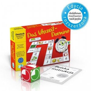Gra językowa Niemiecki Das Uhrzeit-Domino