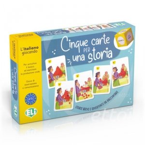 Cinque carte per una storia. Gra językowa