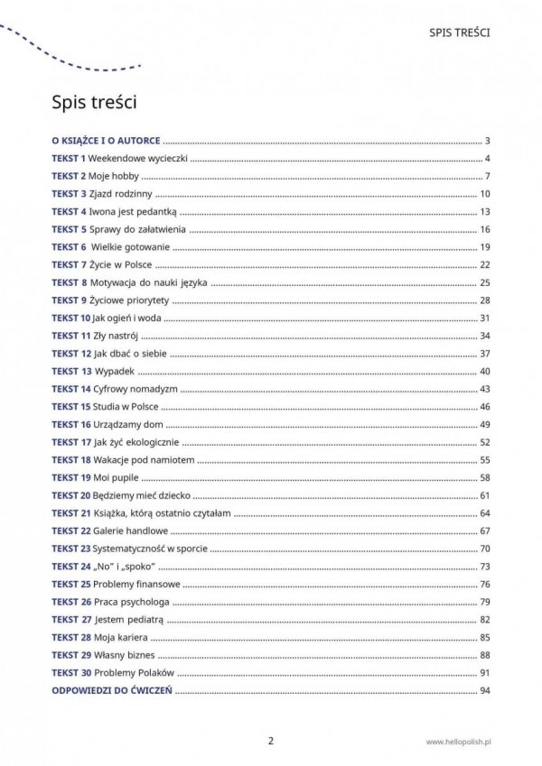Teksty z ćwiczeniami (poziom B1/B1+) (E-BOOK PDF)