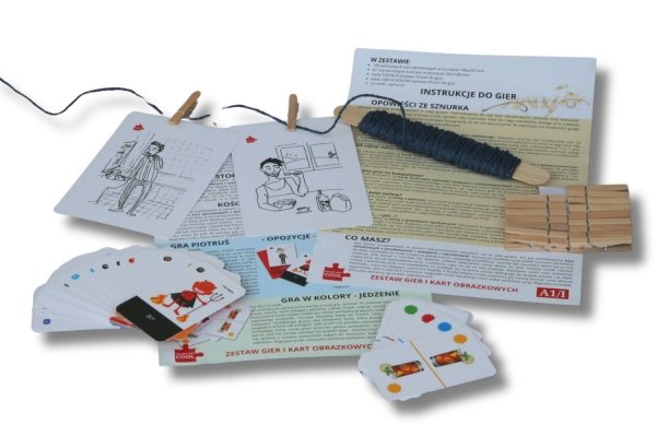 Kuferek Polski jest COOL A1/część I. Klasowy zestaw gier i kart obrazkowych