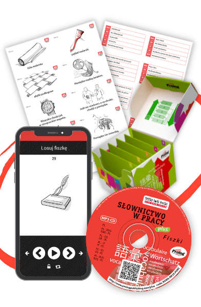 Fiszki / audiofiszki. Testuj Swój Polski. Słownictwo w pracy