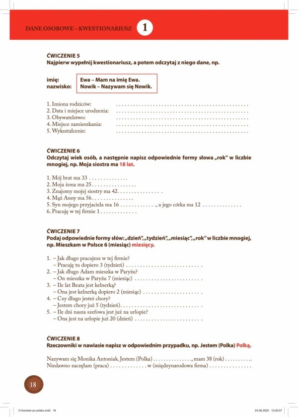 O biznesie po polsku. Podręcznik do nauki języka polskiego. Wprowadzenie do języka biznesu. (B1-B2) Wyd. 2 poprawione