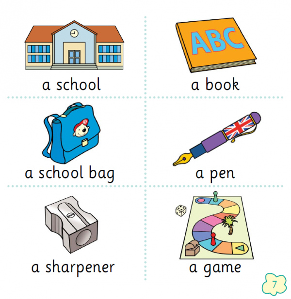 BINGO BOY discovers school things