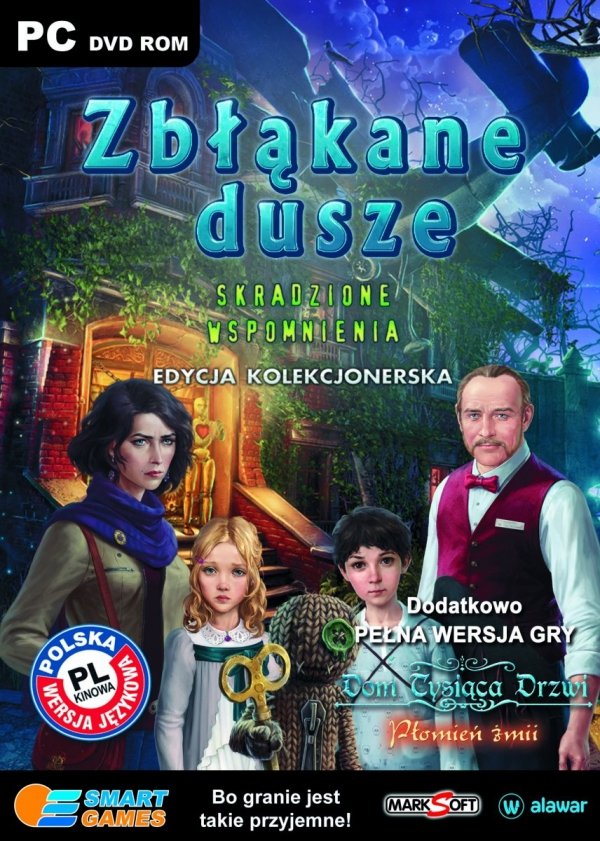 Zbłąkane dusze. Skradzione wspomnienia. Edycja kolekcjonerska. Smart games. PC DVD-ROM