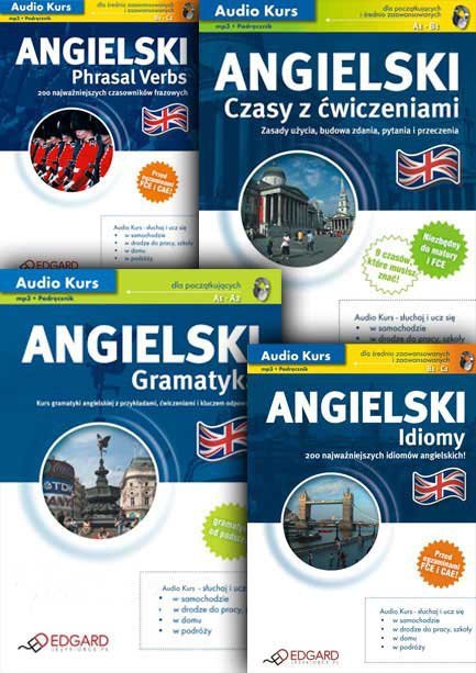 Pakiet języka angielskiego - "Gramatycznie…" -  audiobook