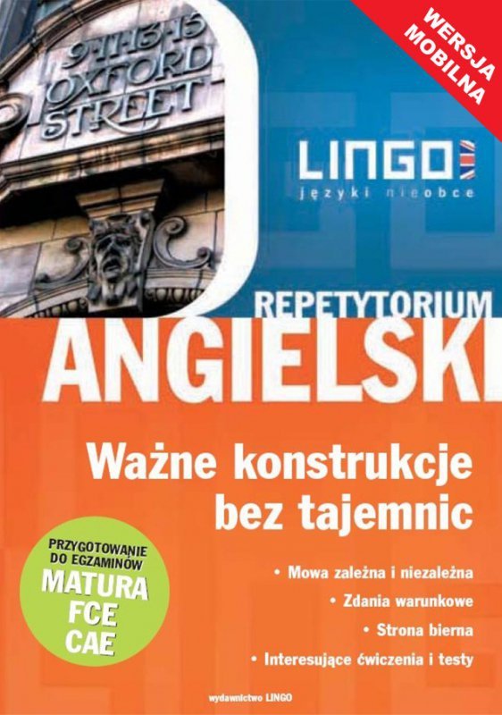 Angielski. Ważne konstrukcje bez tajemnic. Wersja mobilna (EBOOK)